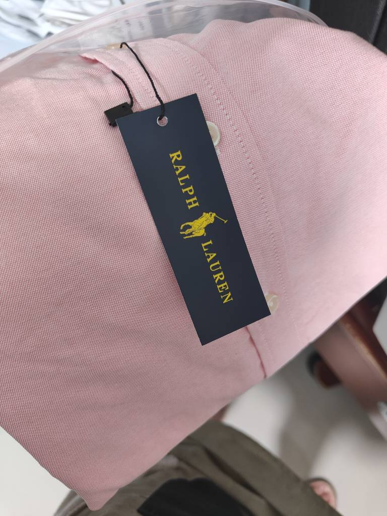 Ralph Lauren- Oxford Hemd mit schmaler Passform