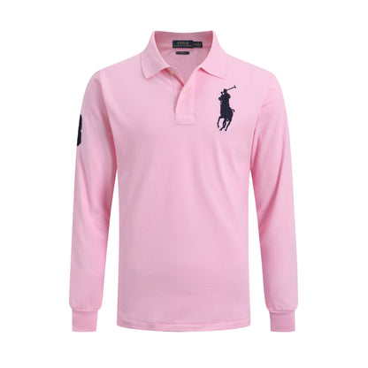 RL-Langärmeliges Poloshirt