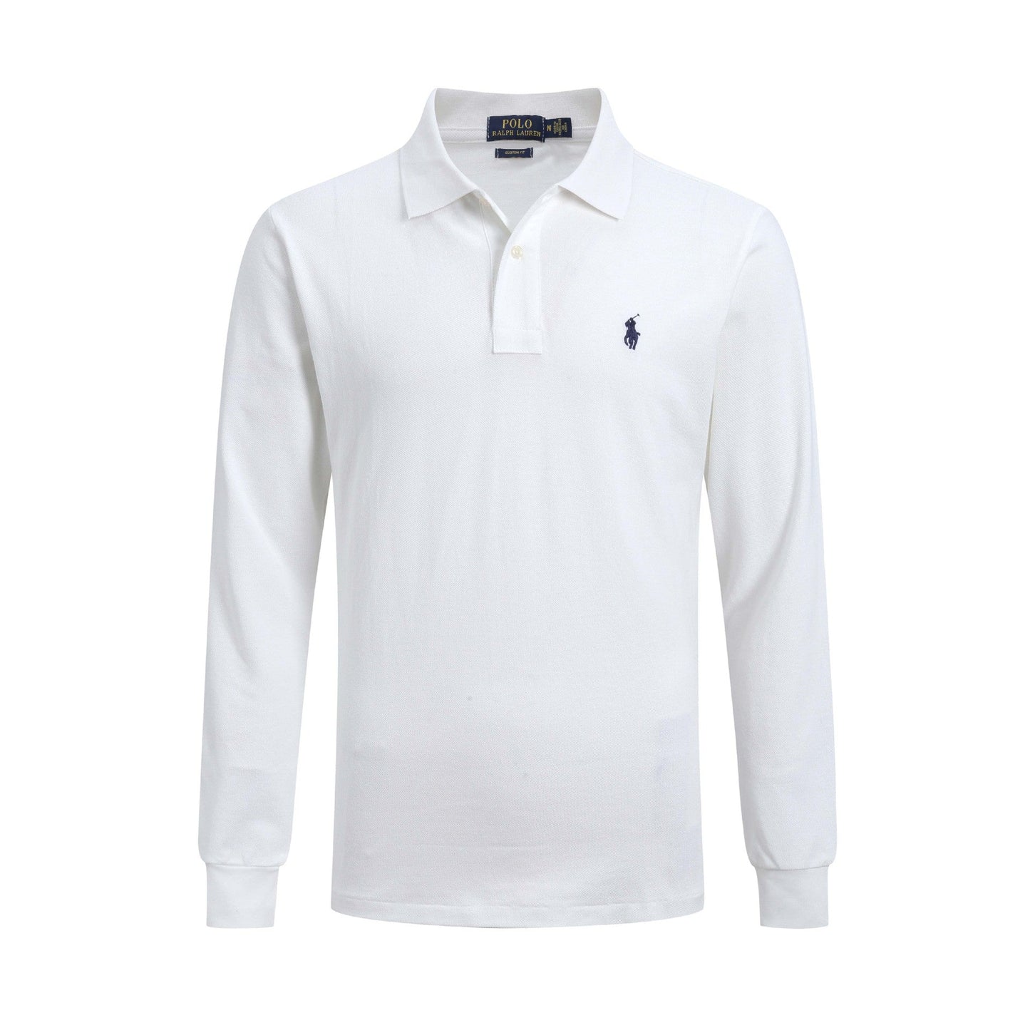 Langärmeliges Poloshirt