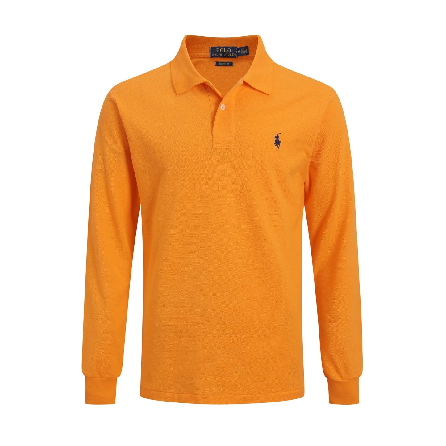 Langärmeliges Poloshirt