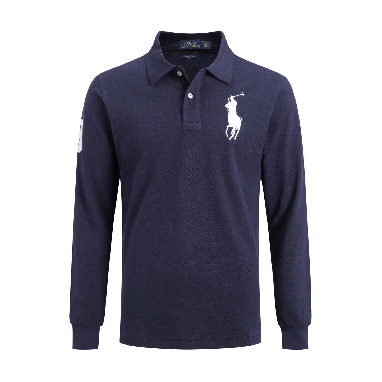 RL-Langärmeliges Poloshirt