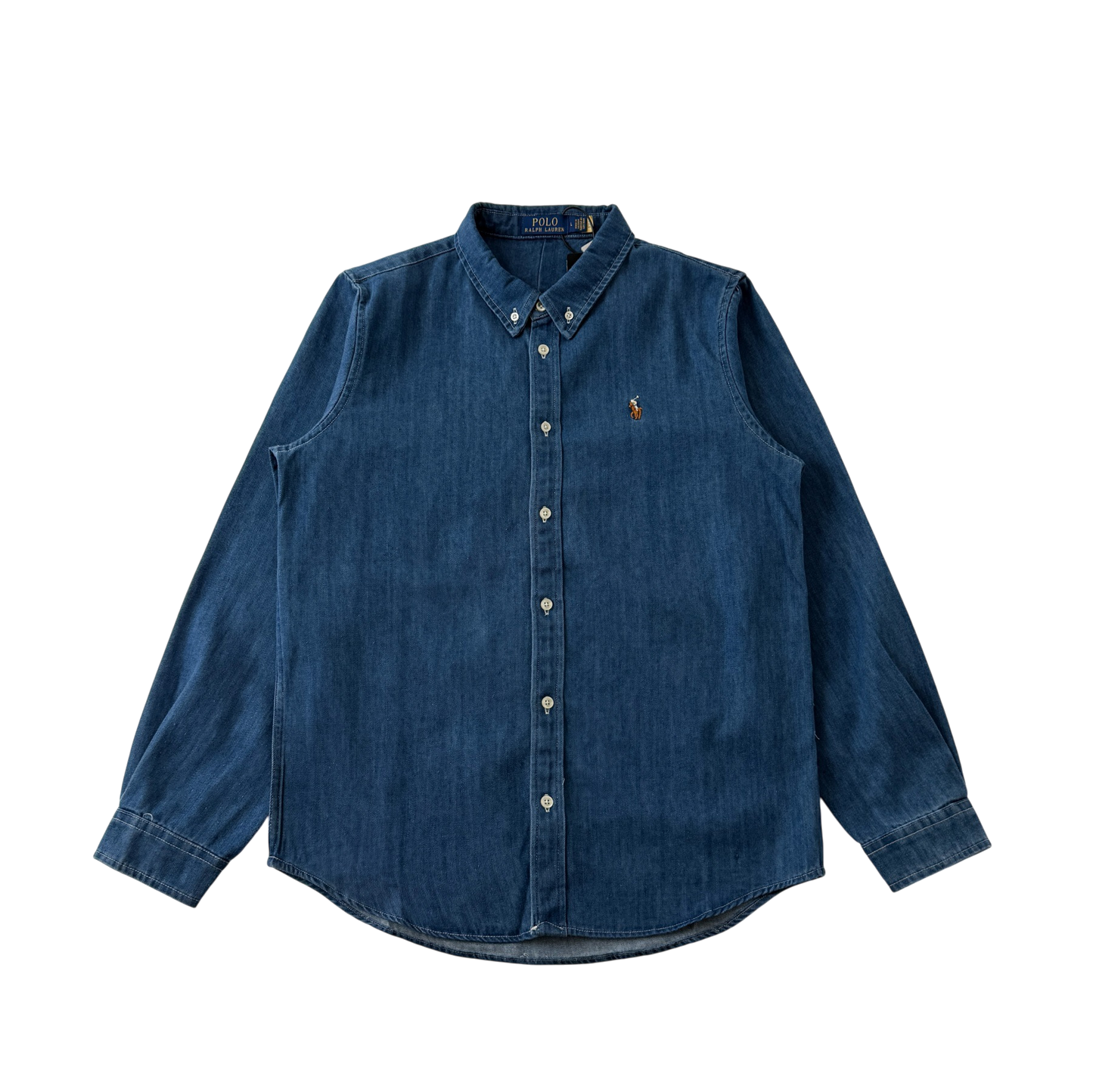 RL- Custom-Fit-Jeanshemd