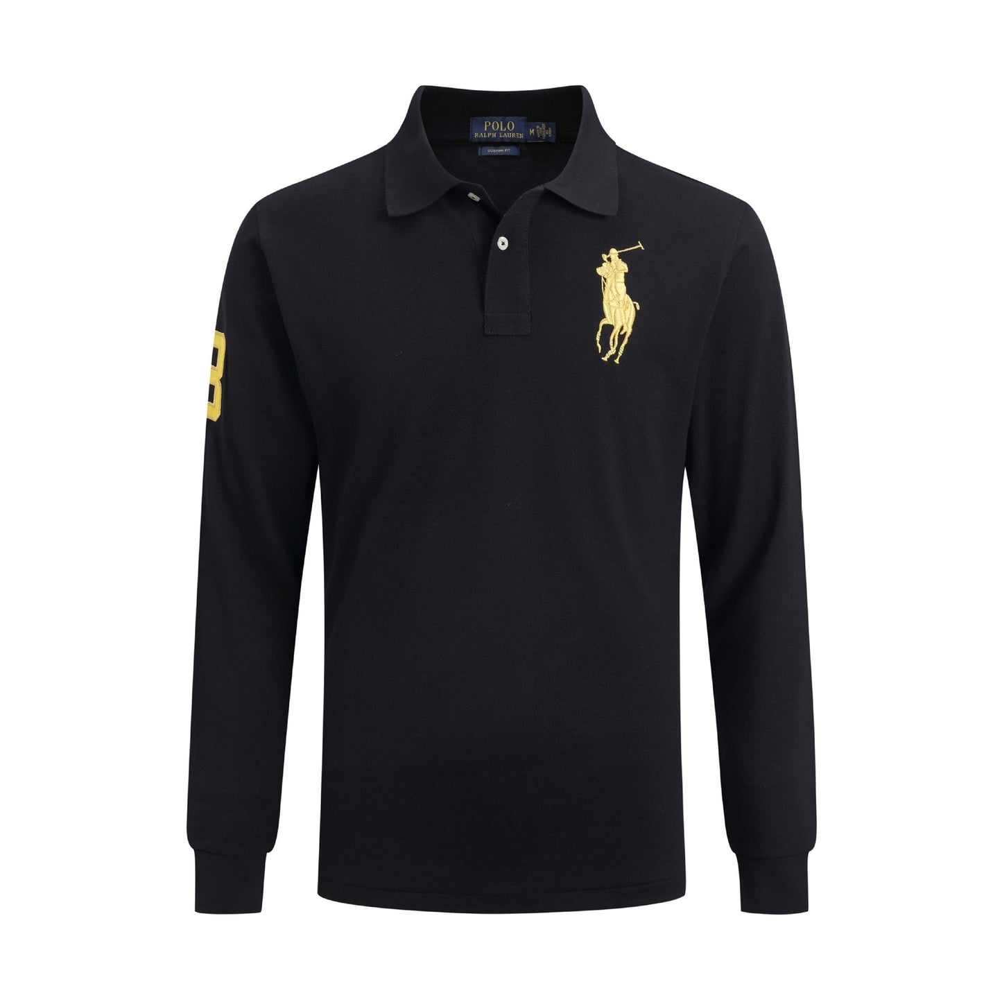 RL-Langärmeliges Poloshirt