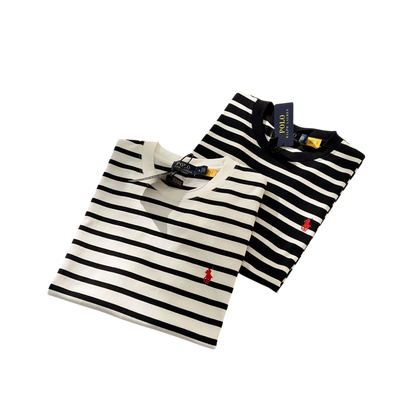 RL-T-Shirt mit Streifen