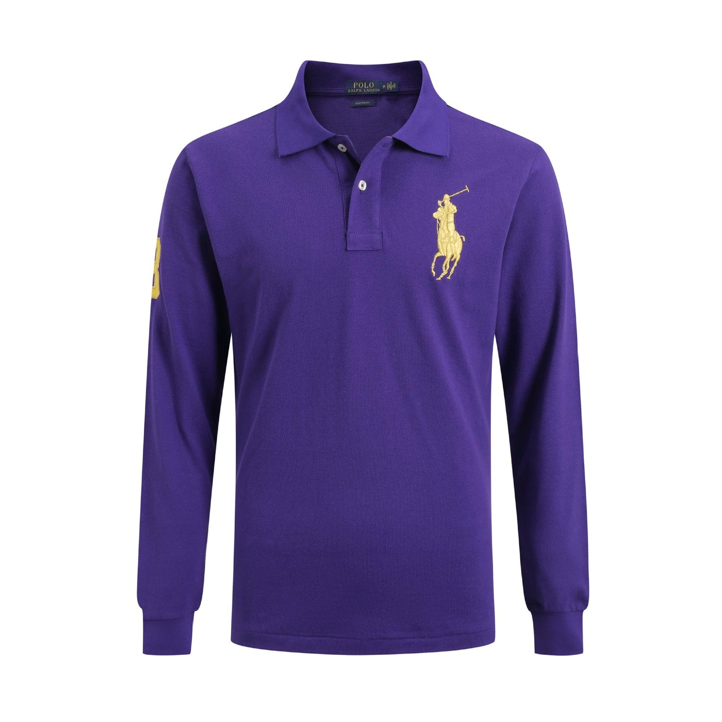 RL-Langärmeliges Poloshirt