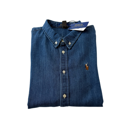 RL- Custom-Fit-Jeanshemd