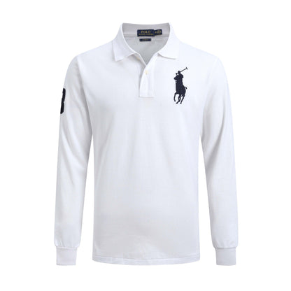 RL-Langärmeliges Poloshirt