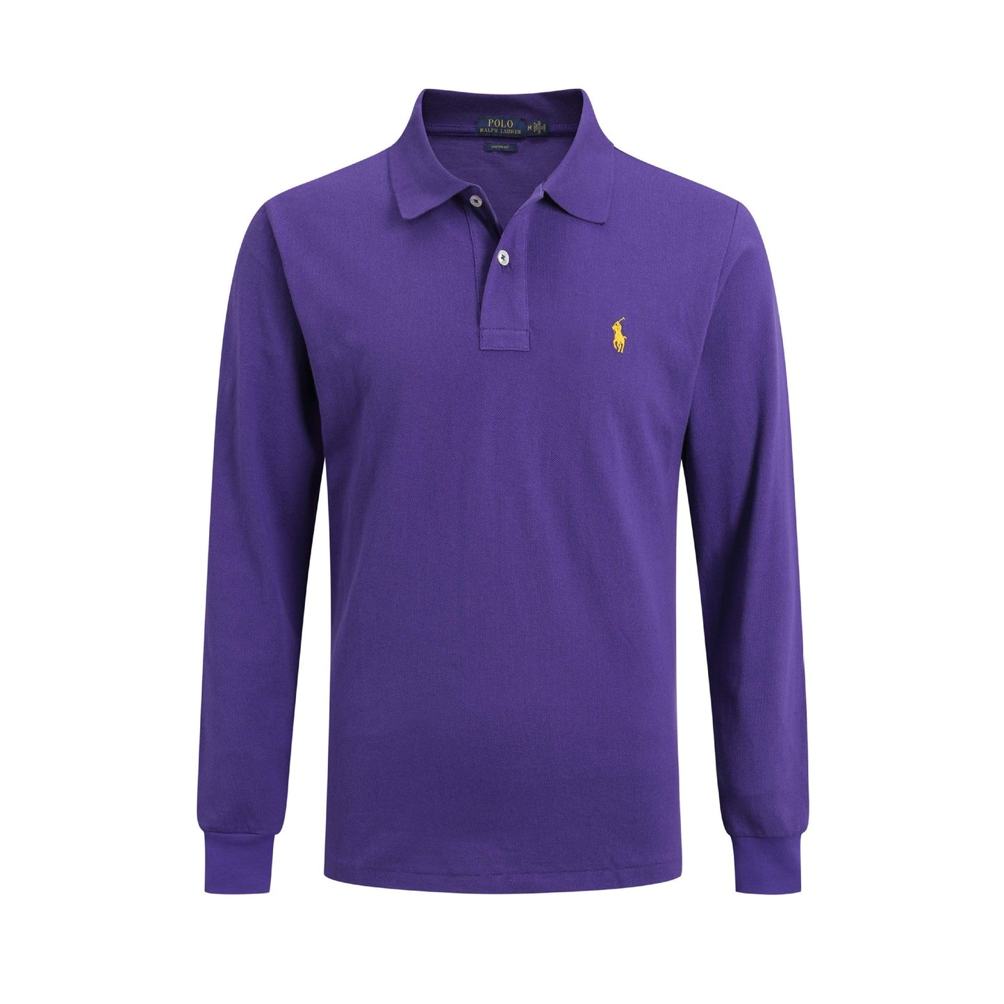Langärmeliges Poloshirt