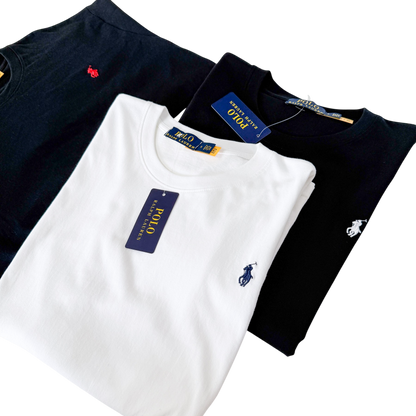 RL- T-Shirt aus Baumwolle