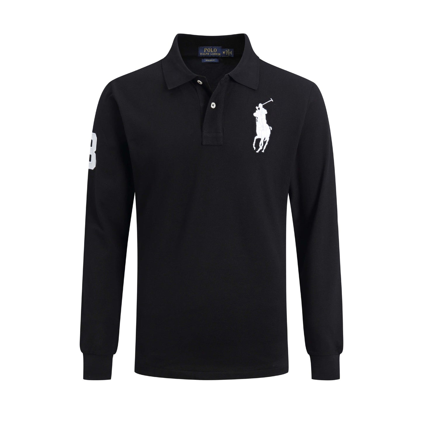 RL-Langärmeliges Poloshirt