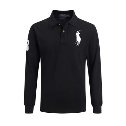RL-Langärmeliges Poloshirt