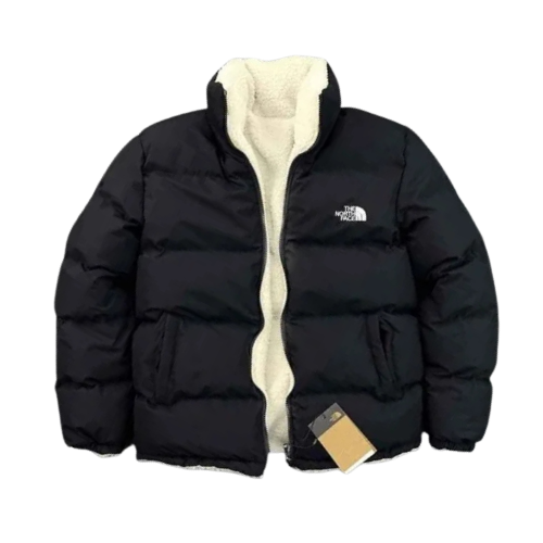 TNF-Double Face Jacke Weiß
